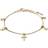 Pilgrim Armbånd, Anet, Guldbelagt, Krystal Dam Armband one
