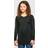 Peter Storm Kid's Unisex Merino Crew Baselayer - Black