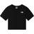 The North Face Girl's Simple Dome Cropped T-shirt - TNF Black (408261-901)