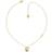 Guess Moon Phases Necklace - Gold/Tranparent