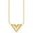 Thomas Sabo Aztec Triangle Pendant Necklace KE1568-413-39-L45V