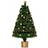 Homcom Bon Noel 3Ft Prelit Artificial Fiber Optic Holiday Christmas Tree