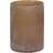 Tell Me More Frost L Brown Candle Holder