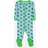Leveret Kids Footed Cotton Pajama Frog
