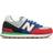 New Balance 574 M - Red/Blue/Green