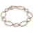 Marco Bicego 18K Onde Diamond Station Bracelet Yellow/White