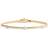 Marco Bicego Masai Small Three Station Bracelet - Gold/Diamond