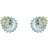 Georg Jensen Stine Goya Daisy Earrings - Silver/Blue/Green
