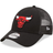 New Era Junior New 9Forty Trucker Cap - Bulls Black