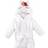 Hudson Soft Plush Animal Face Bathrobe - Christmas Unicorn