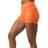 ICANIWILL Scrunch V-Shape Tight Shorts Women - Orange