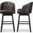 Baxton Studio Avril Bar Stool 103.5cm 2pcs