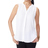 NYDJ Sleeveless Pintuck Blouse - Optic White