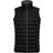 SOLS Mens Wave Padded Water Repellent Bodywarmer/Gilet (Black)