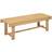 OutSunny 1.1M Outdoor Garden Bench Patio Loveseat Natural Garden Bench