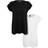 Urban Classics Ladies Extended Shoulder Tee 2-Pack (Black White, 5XL)