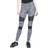 Urban Classics Women's Ladies Tech Mesh AOP Leggings, blackuniverse