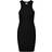 Noisy May Maya Halter Neck Dress - Black