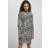Urban Classics Klänning AOP Double Layer Multi