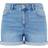 Pieces Pacy Loose Mid Waist Denim Shorts