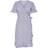 Only Olivia Wrap Short Dress - Violet