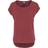 Urban Classics Ladies Long Back Shaped Slub Tee T-Shirt burgundy