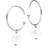 Izabel Camille Passion Earrings - Silver/Pearls
