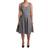 Dolce & Gabbana Women's Geometric Cotton A-Line Dress DR2773-38 IT40