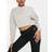 Reebok Training Dreamblend Cropped sweatshirt cremehvid Creme