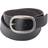 Natural Reflections Oval Buckle Leather Belt for Ladies