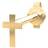 Nordahl Andersen Piece52 Cross Earring - Gold