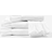 Lush Decor Reyna Ruffle Bed Sheet White (243.84x205.74cm)