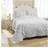 Laura Ashley Lifestyles Venetia Quilt Set Sängkläder Grå (228.6x228.6cm)