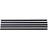 Daarbak Sugerør Ø6x230mm uden knæk Bionedbrydelig papir sort, 500 stk