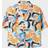 Urban Classics Ladies AOP Satin Resort Shirt Kortärmad tröja Dam flerfärgad