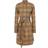 Burberry Vintage Check Stretch Cotton Shirt Dress - Beige