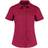 Kustom Kit Women's Short Sleeve Poplin Shirt - Claret