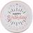 Santex Paptallerkerner Sparkling Happy Birthday Hvid/Roséguld 10-pak