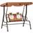 OutSunny Swing Chair Brown 740 x 1,130 mm