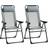 OutSunny Folding Chair Set Grey 700 x 1,090 mm