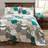 Lush Decor Briley Quilts Turquoise (233.68x223.52cm)