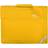 Quadra Junior Book Bag 5 Litres (Pack of 2) (One Size) (Yellow)