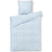 Juna Bæk & Bølge Duvet Cover White, Blue (200x140cm)