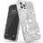 adidas OR SnapCase Camo iPhone 12/12 Pro Genomskinlig vit