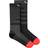 Salewa Hybrid Strong Crew Sock Vandringsstrumpor - Färg Svart