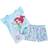 Disney Girl's Little Mermaid Find Your Voice Sleep Shorts Set - Multicolor