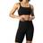 ICANIWILL Ultimate Training Zipper Sports Bra - Black