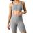 ICANIWILL Ultimate Training Zipper Sports Bra - Grey