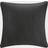 Ink+ivy Camila Quilted European Pillow Case Black (66.04x66.04cm)