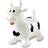 Jamara Bouncing Animal Bull with Pump White & Black